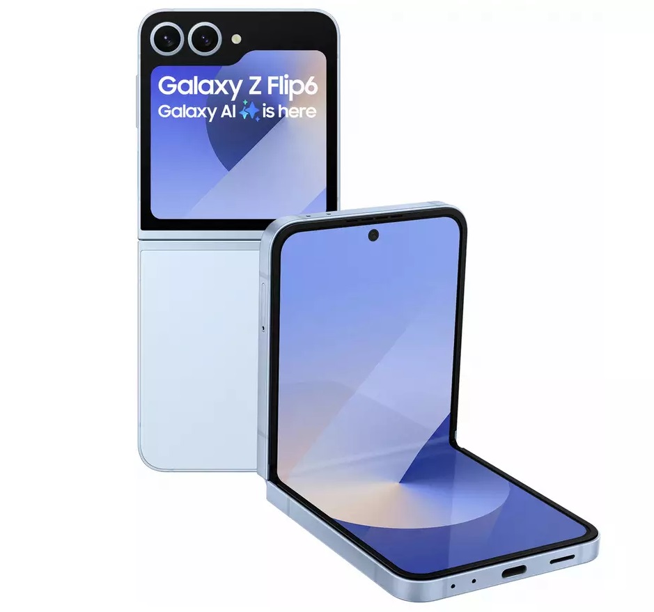 NEW Samsung Galaxy Z Flip6 5G 6.7'' Foldable Smartphone 256GB Dual SIM-Free Blue